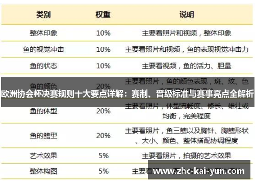 欧洲协会杯决赛规则十大要点详解:赛制、晋级标准与赛事亮点全解析 欧洲协会杯决赛规则十大要点详解:赛制、晋级标准与赛事亮点全解析