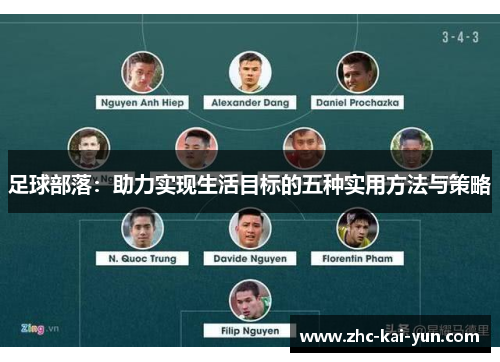 足球部落：助力实现生活目标的五种实用方法与策略